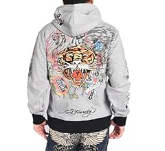 Amazon.co.jp: [Ed Hardy] エドハーディー パーカー TIGER 虎柄